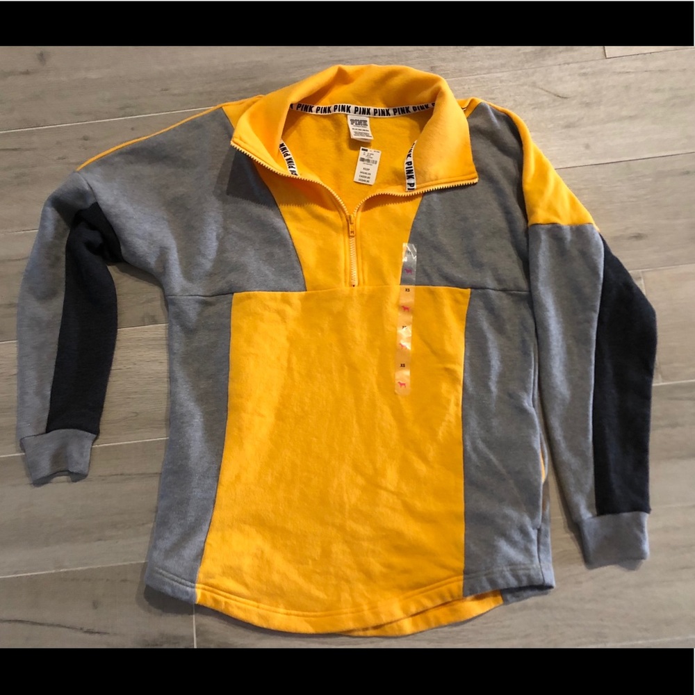 Victoria secret PINK quarter zip fleece